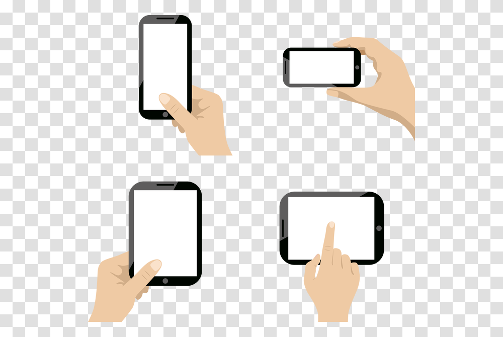 Phone In Hand, Electronics, Computer, Face Transparent Png