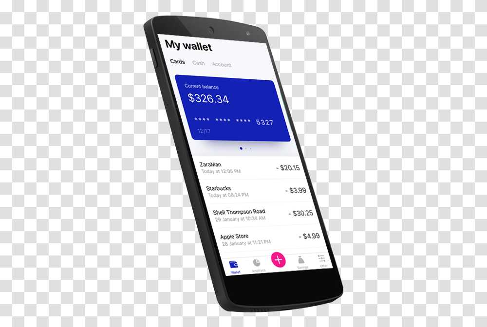 Phone My Wallet Ui Design Android, Mobile Phone, Electronics, Cell Phone Transparent Png