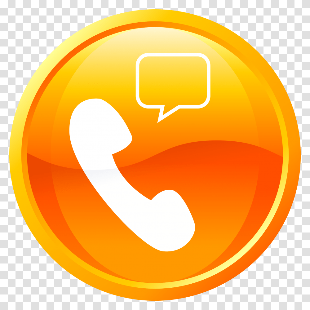 Phone Orange Clip Art Symbole Telefon E Mail Adresse Orange, Logo, Trademark, Label Transparent Png