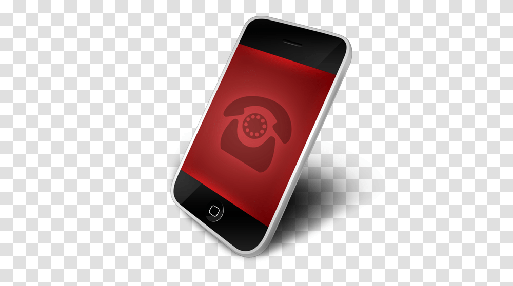 Phone Red Icon Red Cellphone Icon, Mobile Phone, Electronics, Cell Phone, Iphone Transparent Png