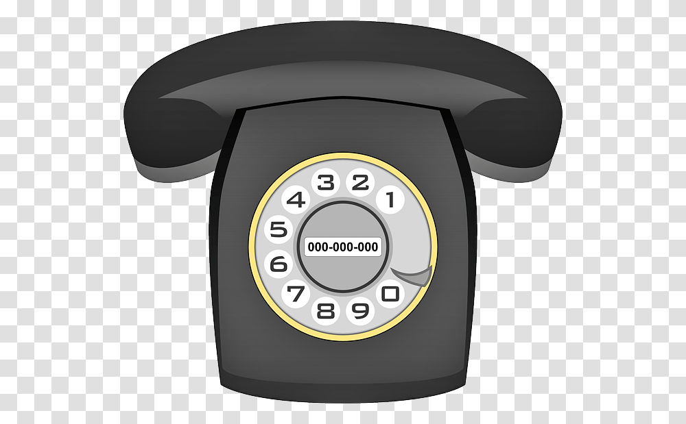 Phone Rotary, Electronics, Dial Telephone Transparent Png