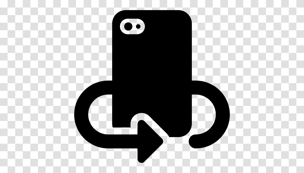 Phone Rotating Symbol To Take A Selfie Icon, Gray, World Of Warcraft Transparent Png