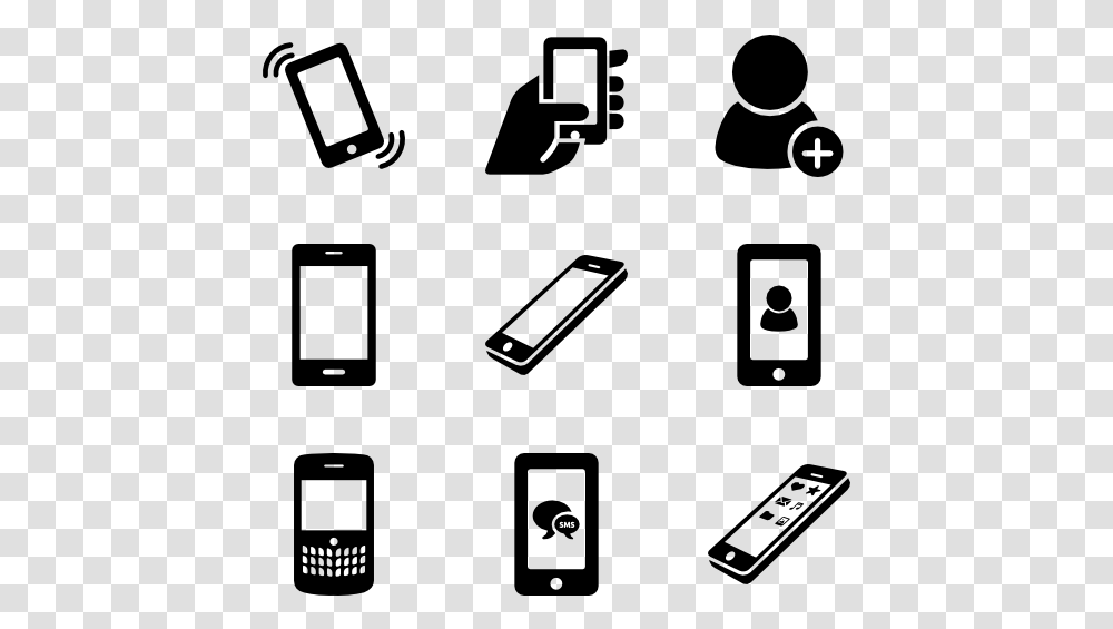 Phone Set Full Mobile Setting Icon, Gray, World Of Warcraft Transparent Png