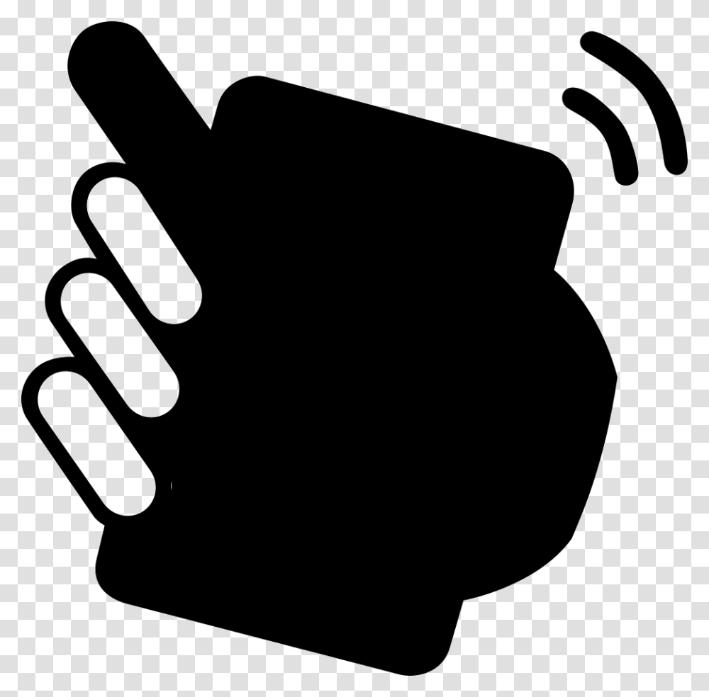 Phone Shake Vector Download Shake Mobile Icon White, Hand, Handshake, Stencil, Silhouette Transparent Png