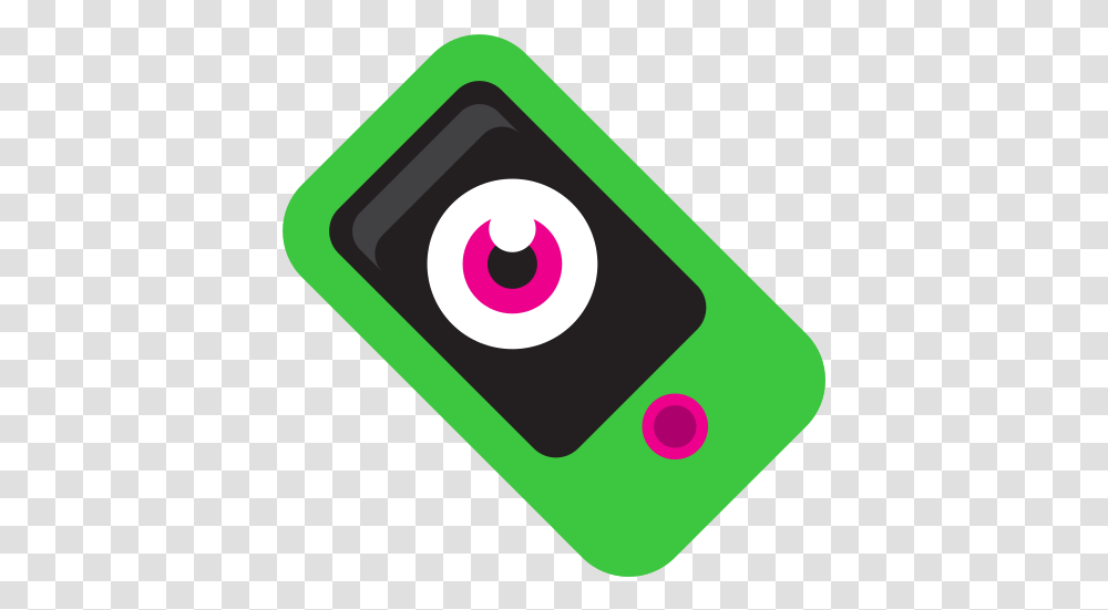 Phone Smartphone Camera Eye Free Icon Of Teenage Retro Dot, Electronics, Ipod Transparent Png