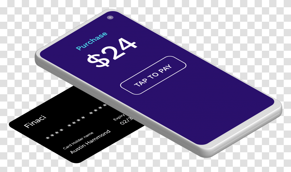 Phone Tapping Credit Card Sign, Paper, Electronics Transparent Png