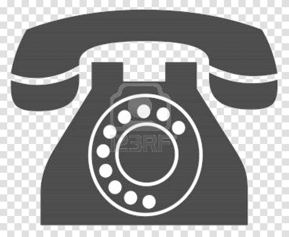 Phone Telephone Clipart, Electronics, Dial Telephone Transparent Png