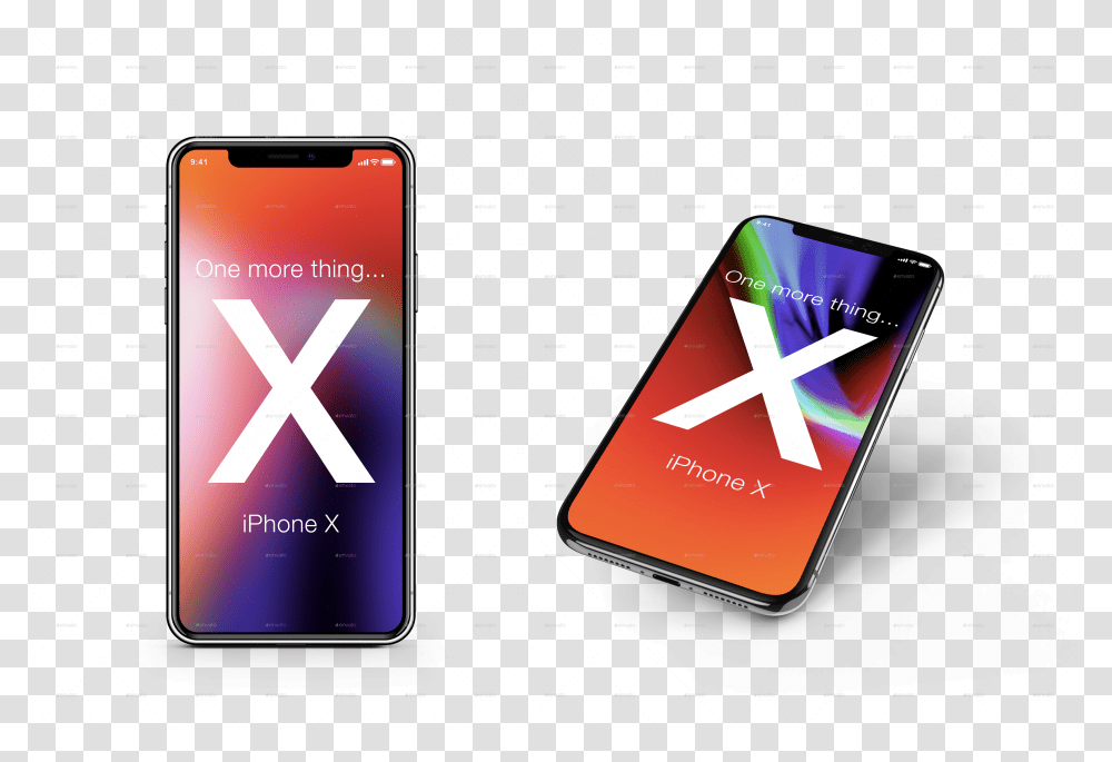 Phone X 7 & 6s Mockup Pack Iphone Transparent Png