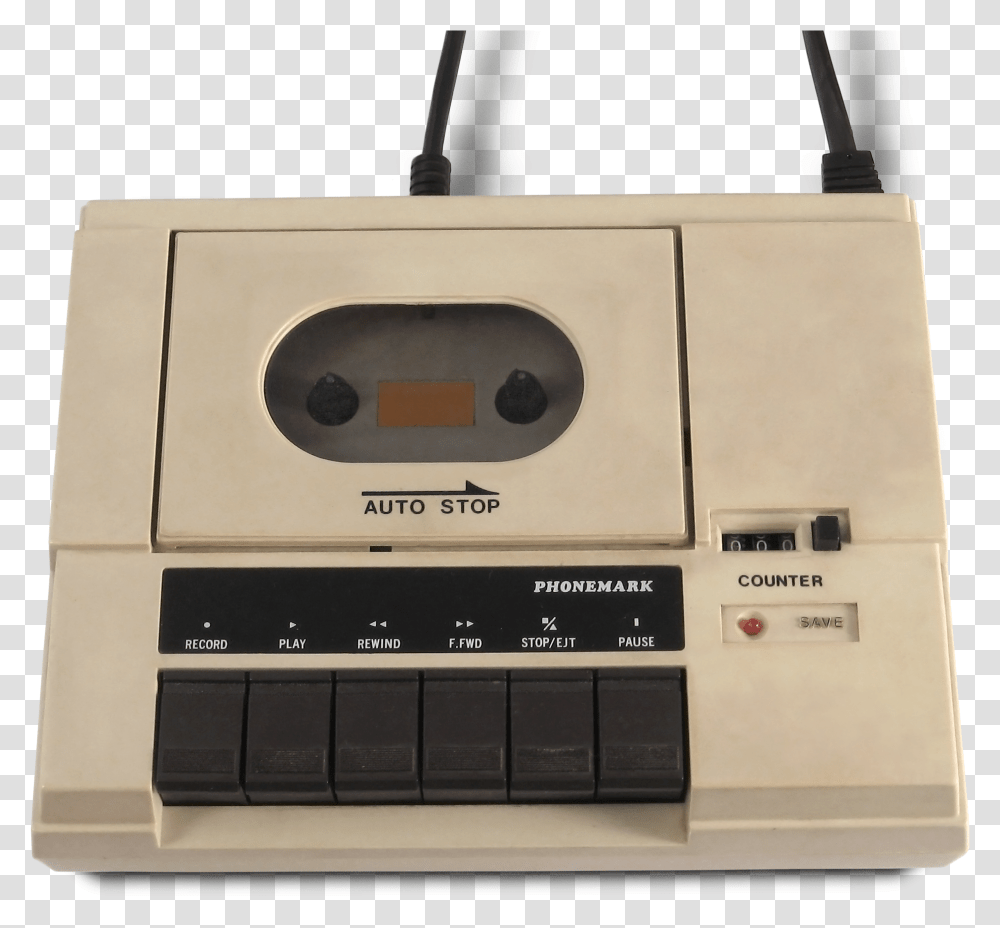Phonemark Atari Data Recorder Phonemark Pm, Electronics, Cassette Player, Tape Player, Box Transparent Png