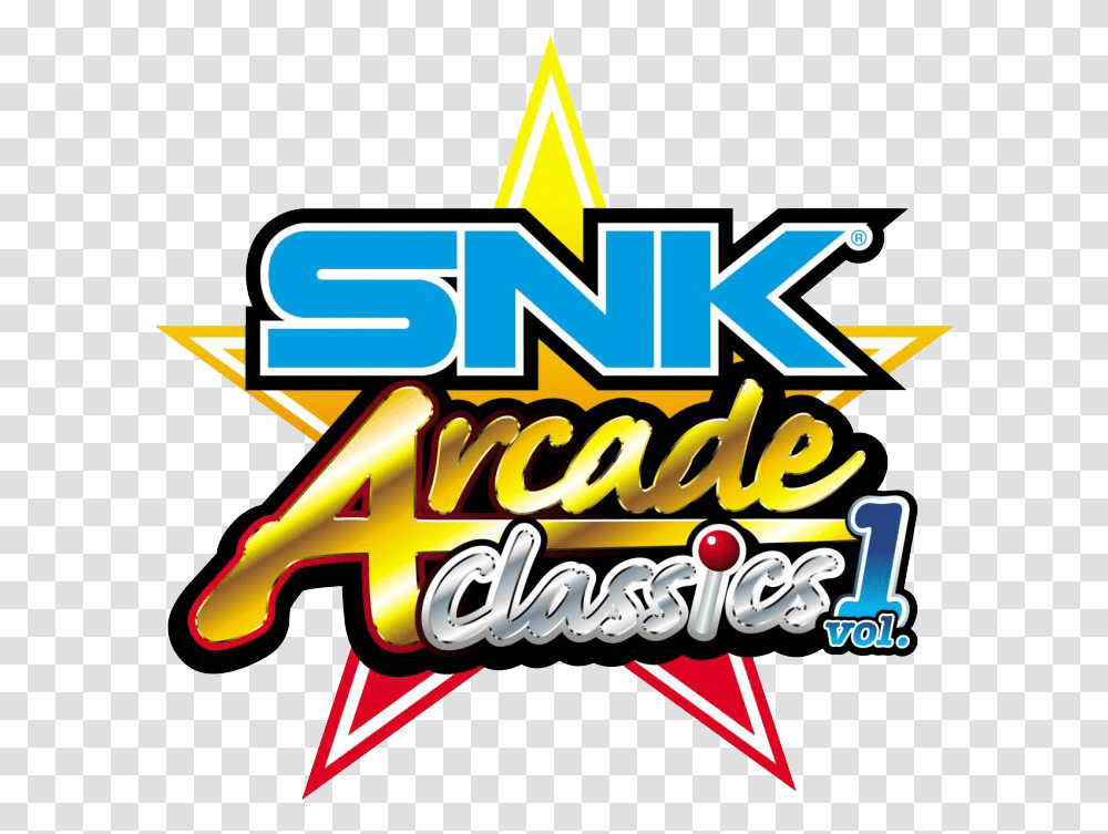 Photo 135 Of 186 Video Game Logos Snk Arcade Classics Vol 1, Lighting, Symbol, Text, Trademark Transparent Png