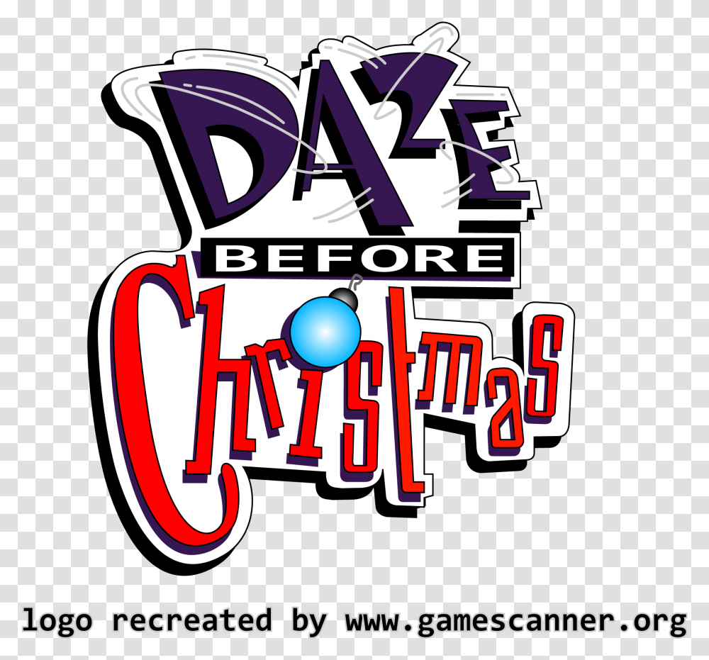 Photo 22 Of 186 Video Game Logos Daze Before Christmas, Label, Text, Dynamite, Advertisement Transparent Png