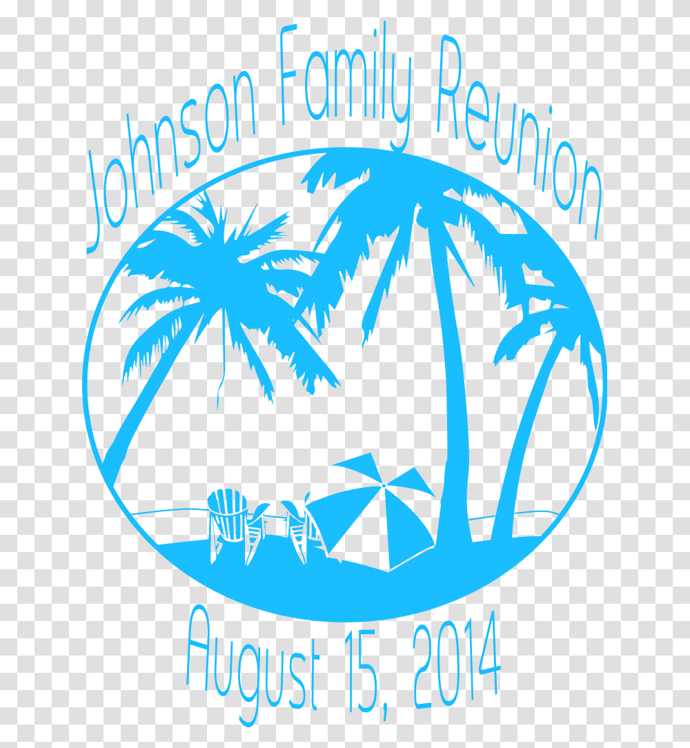 Photo Beach Reunion Front Palm Tree Animated Black, Outdoors, Nature, Logo Transparent Png