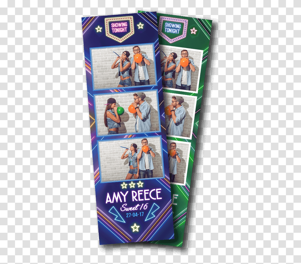 Photo Booth, Person, Advertisement, Poster, Collage Transparent Png