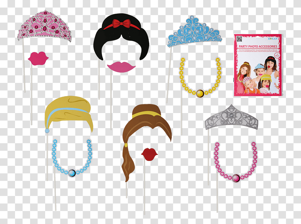 Photo Booth Props Clipart Booth Party, Helmet, Apparel, Necklace Transparent Png