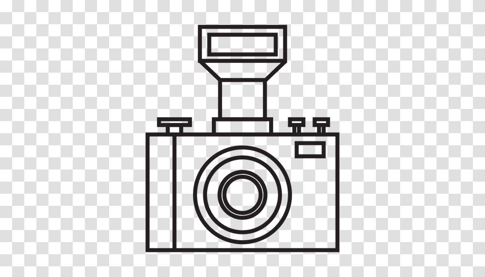 Photo Camera With Flash Icon, Electronics, Mailbox, Letterbox, Speaker Transparent Png