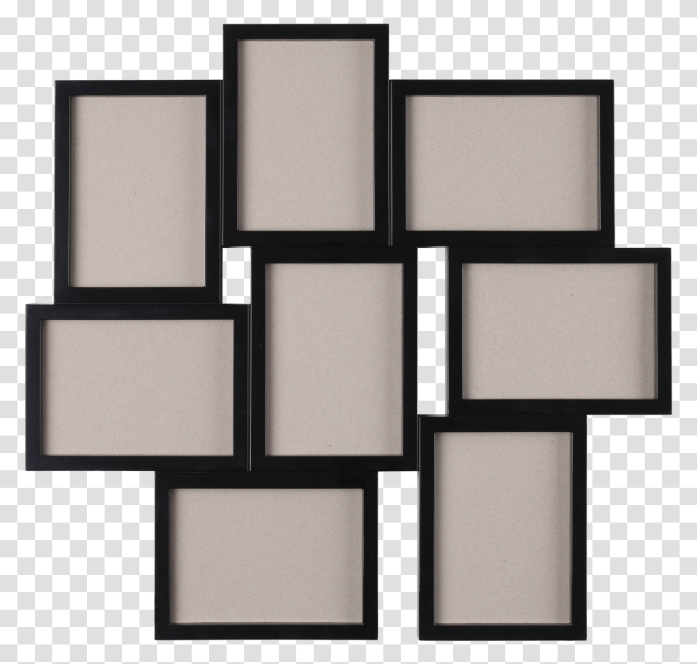 Photo Collage Frames Multiple Photo Frame, Palette, Paint Container, Mailbox, Letterbox Transparent Png