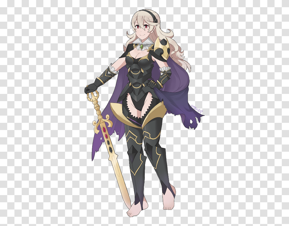 Photo Corrin Female Nohr Noble Full Size Download Fire Emblem Fates Fanart, Person, Human, Knight Transparent Png