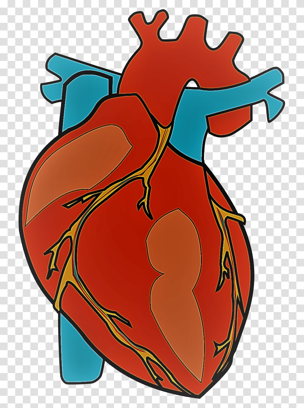 Photo Courtesy Of Pixabay Cartoon Human Heart, Plant, Animal, Food, Produce Transparent Png
