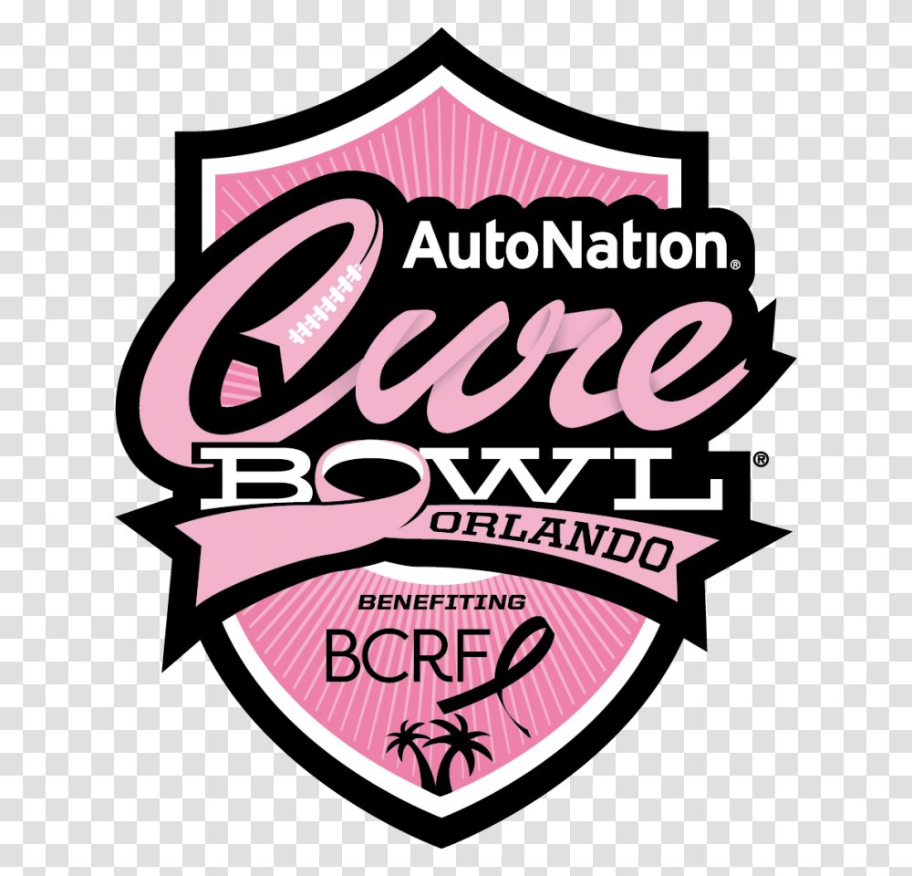 Photo Courtesy Of The Cure Bowl 2018 Autonation Cure Bowl, Label, Logo Transparent Png