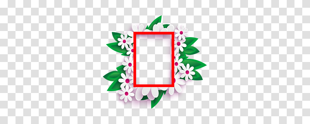 Photo Frame Person, Floral Design Transparent Png