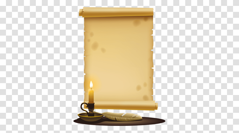 Photo From Album Knigi V On Scrapbooking, Scroll, Candle Transparent Png