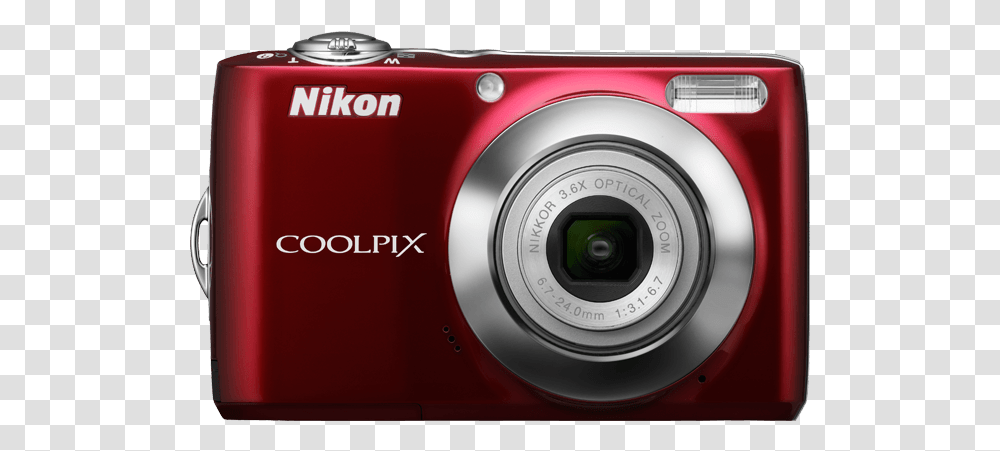 Photo Of Coolpix L22 Itemprop Image Coolpix Nikon, Camera, Electronics, Digital Camera Transparent Png