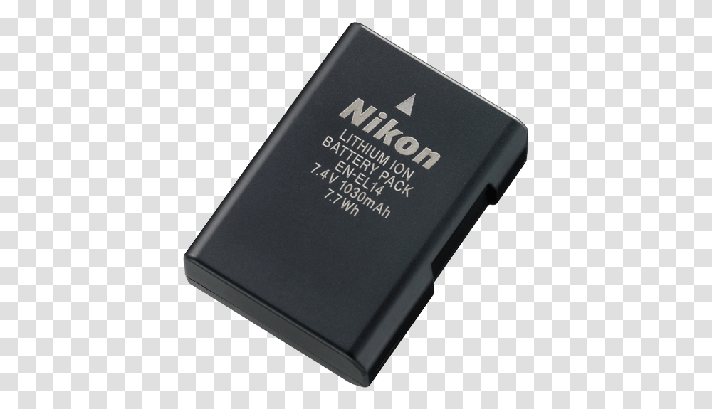 Photo Of En El14 Rechargeable Li Ion Battery Itemprop Camera Battery, Adapter, Passport, Id Cards, Document Transparent Png