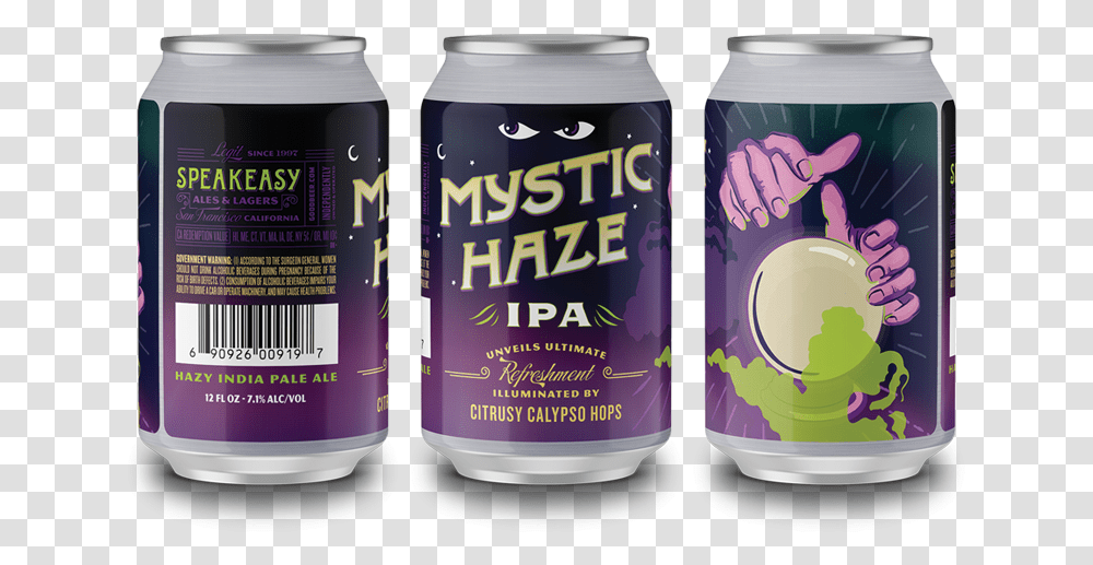Photo Of Mystic Haze Speakeasy Brewing Mystic Haze, Soda, Beverage, Drink, Beer Transparent Png