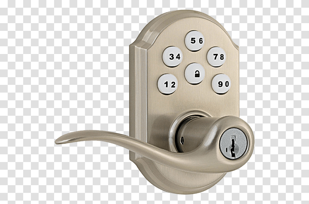 Photo Of Reliant S Lever Door Lock Kwikset 912 Lever, Handle, Sink Faucet, Combination Lock Transparent Png