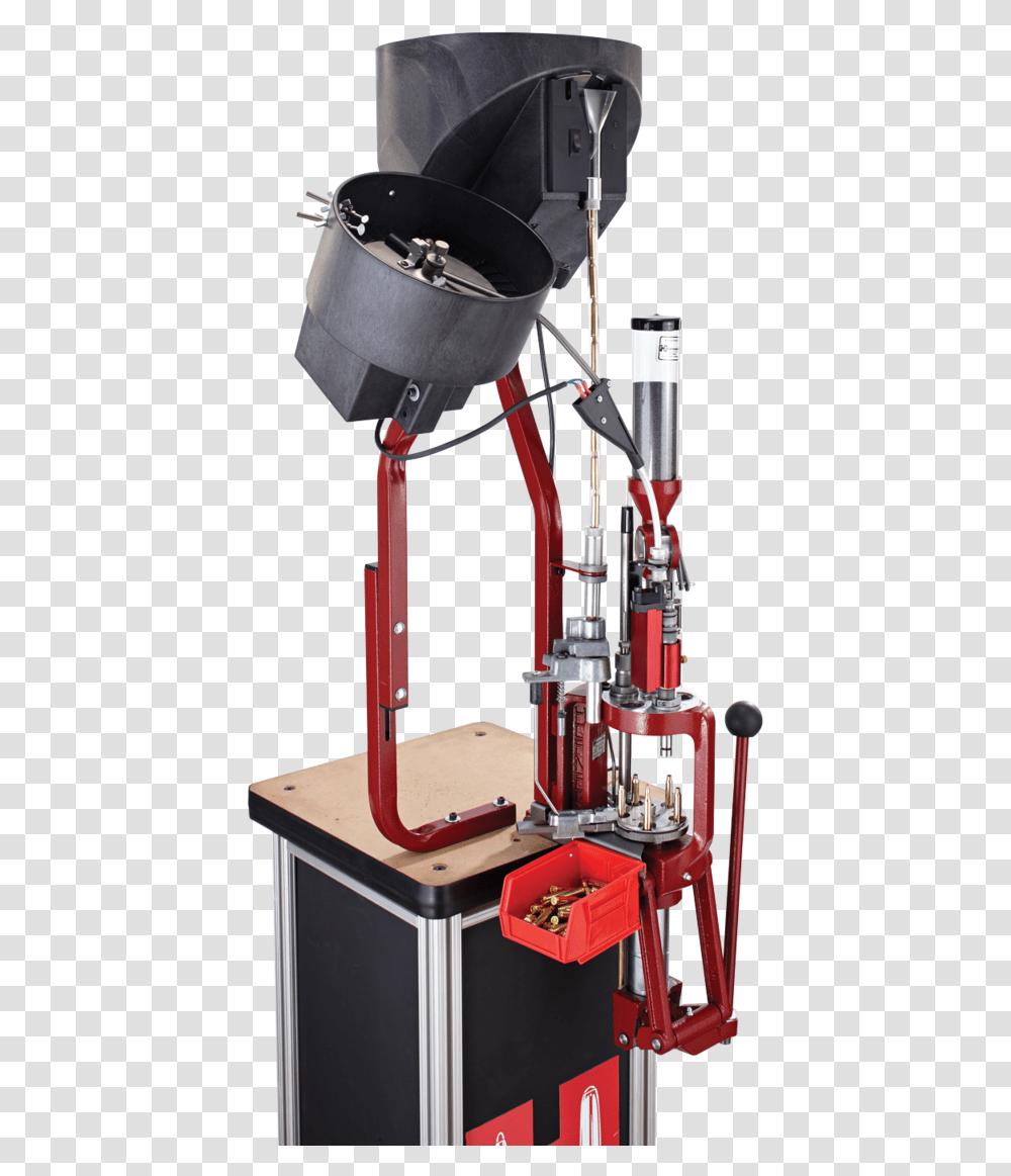 Photo Of Rifle Bullet Feeder Hornady, Machine, Plant, Plumbing, Robot Transparent Png
