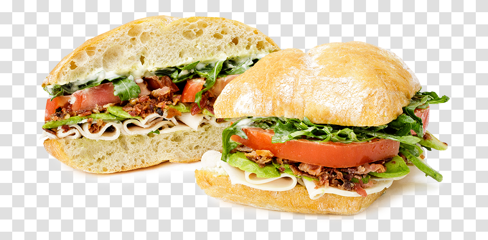 Photo Of Roasted Turkey Blt Lemonade Sandwiches, Burger, Food, Bread, Lunch Transparent Png