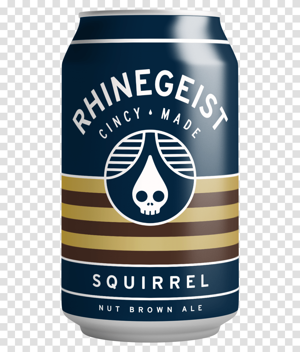 Photo Of Squirrel Rhinegeist Beer, Tin, Beverage, Drink, Can Transparent Png