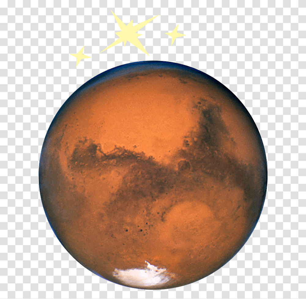 Photo Of The Planet Mars As Seen From Space Planet Mars Fun Facts About Mars For Kids, Moon, Outer Space, Night, Astronomy Transparent Png