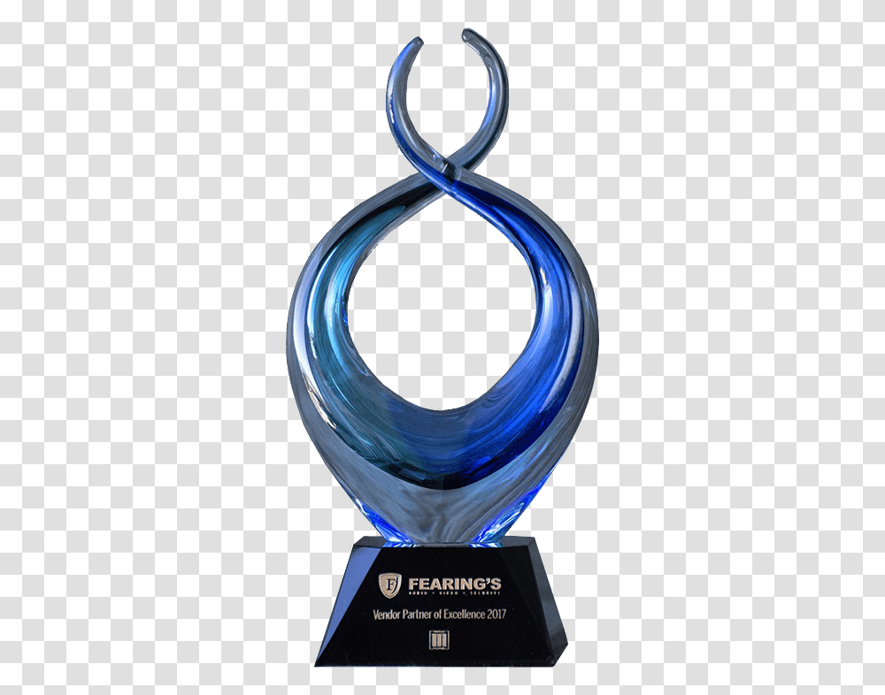 Photo Of Vendor Of Excellence Award By Marcus Theatres Trophy, Sphere, Light, Coil, Spiral Transparent Png