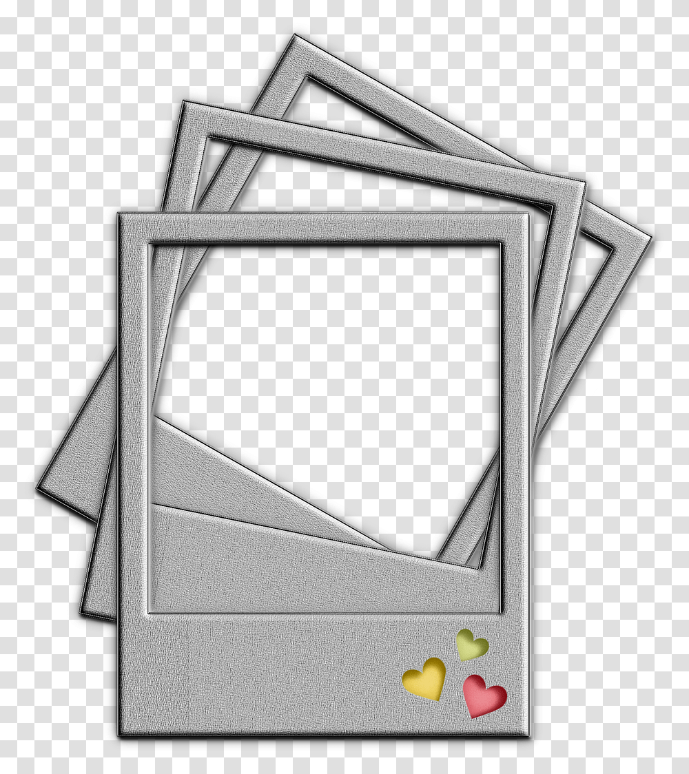 Photo Picture Frame Love Free Image On Pixabay Marcos Polaroid Amor, Mailbox, Letterbox, Triangle Transparent Png