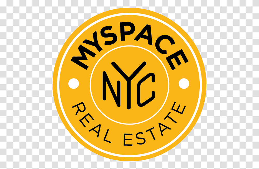 Photo Taken At Myspace Nyc By Myspace Nyc On Circle, Label, Logo Transparent Png