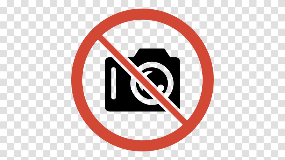 Photo Taking Banned Sign Vector Illustration, Road Sign, Tape, Stopsign Transparent Png