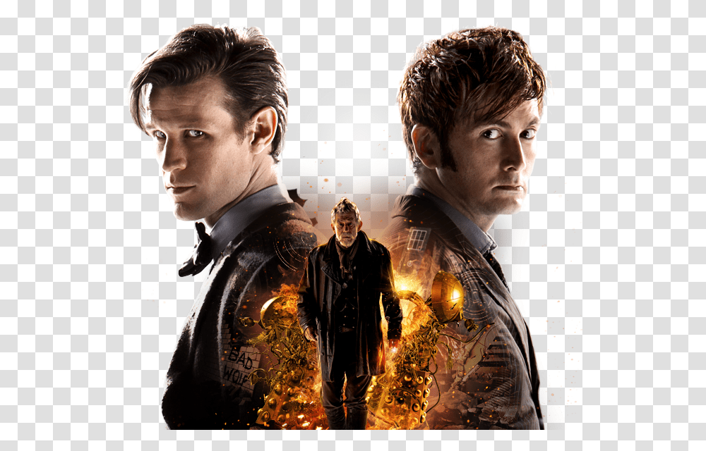 Photo Via Doctorwho Doctor Who Day Of The Doctor, Person, Poster, Advertisement, Weapon Transparent Png