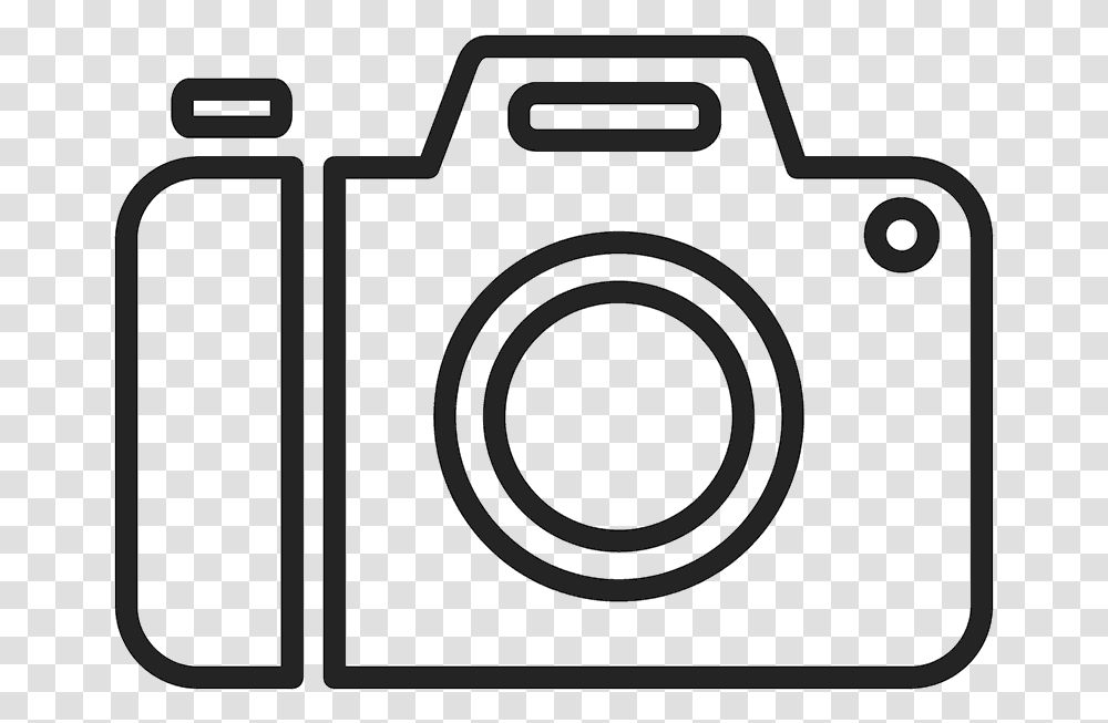 Photographer Camera Clipart Camera Outline, Electronics, Digital Camera Transparent Png