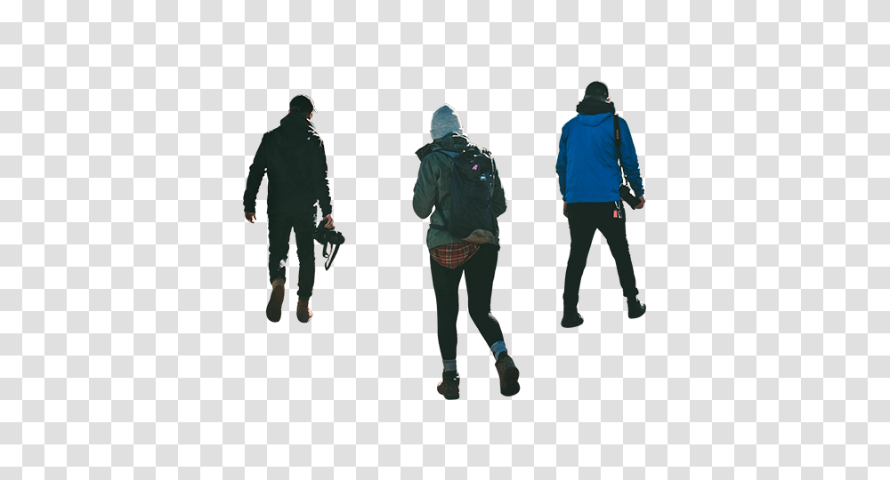 Photographers Walking Architecture People, Person, Coat, Hood Transparent Png