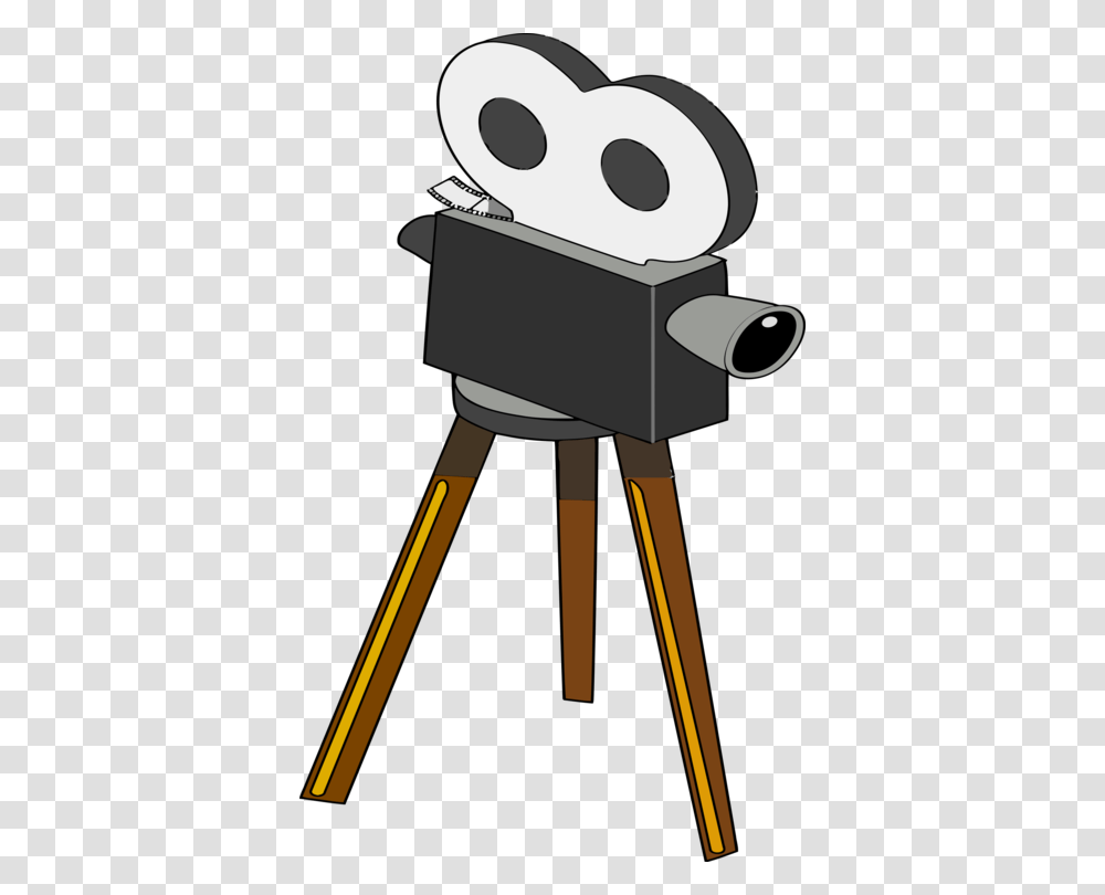 Photographic Film Reel Movie Projector Art Film, Tripod, Telescope, Cowbell Transparent Png