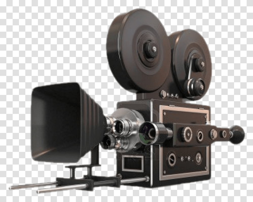 Photographic Film Video Movie Camera Projector Vintage Video Camera, Robot, Electronics, Machine,  Transparent Png
