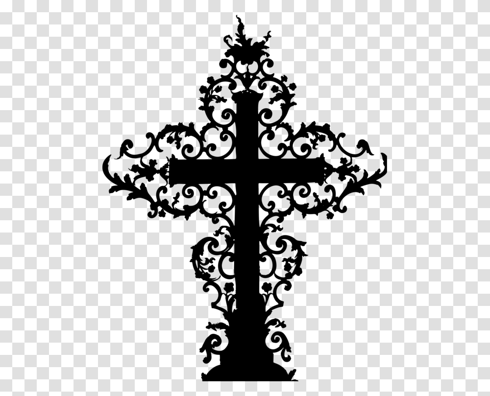 Photography Christian Cross Silhouette, Gray, World Of Warcraft Transparent Png
