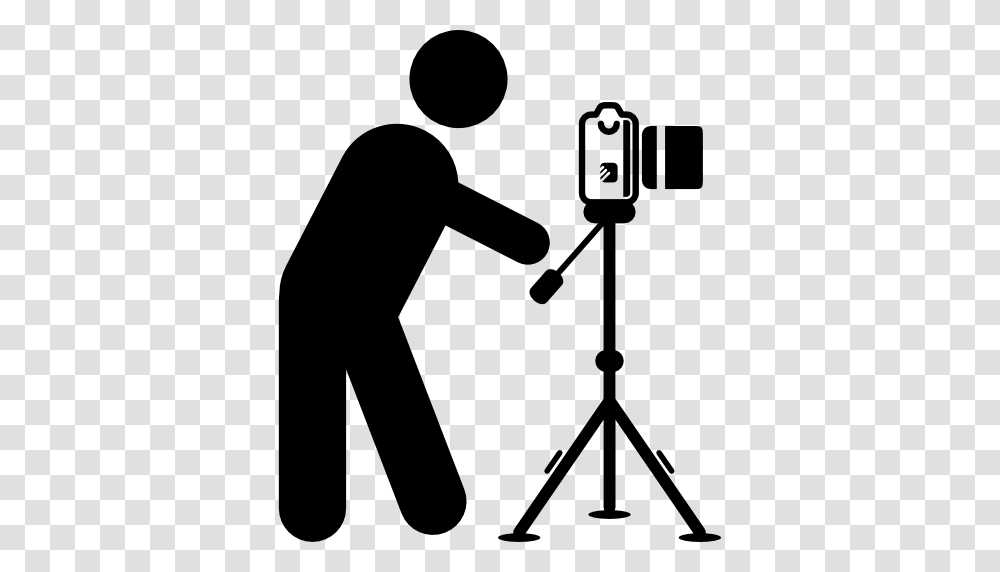 Photography Clipart Camera Tripod, Photographer, Electronics, Video Camera Transparent Png