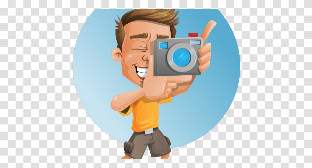 Photography Clipart Free Clip Art Stock Illustrations, Person, Human, Electronics, Camera Transparent Png
