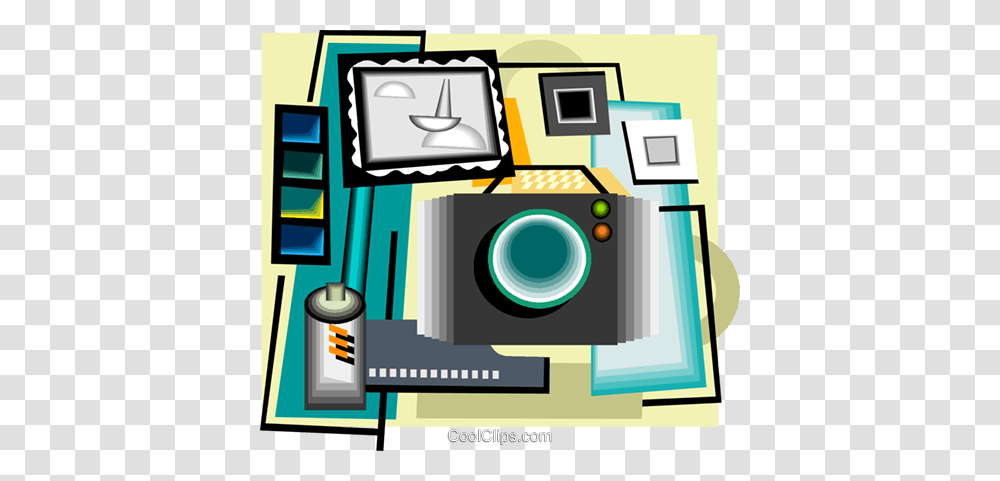 Photography Equipment Royalty Free Vector Clip Art Illustration, Electronics, Computer, Hardware Transparent Png