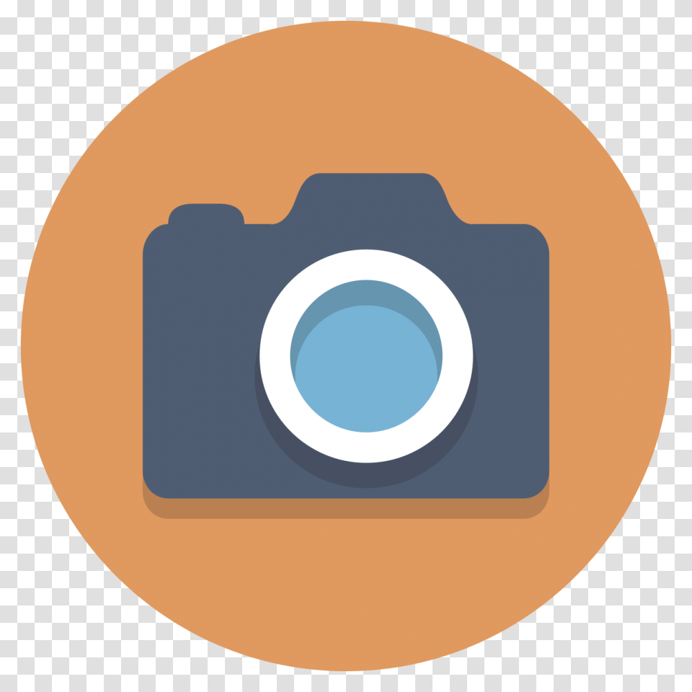 Photography Icon Camera Icon Circle, Tape, Disk, Ipod, Electronics Transparent Png