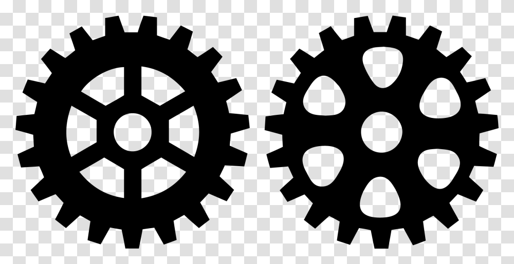 Photography Illustration Two Gears Transprent Free Gear Vector, Machine, Chandelier, Lamp Transparent Png