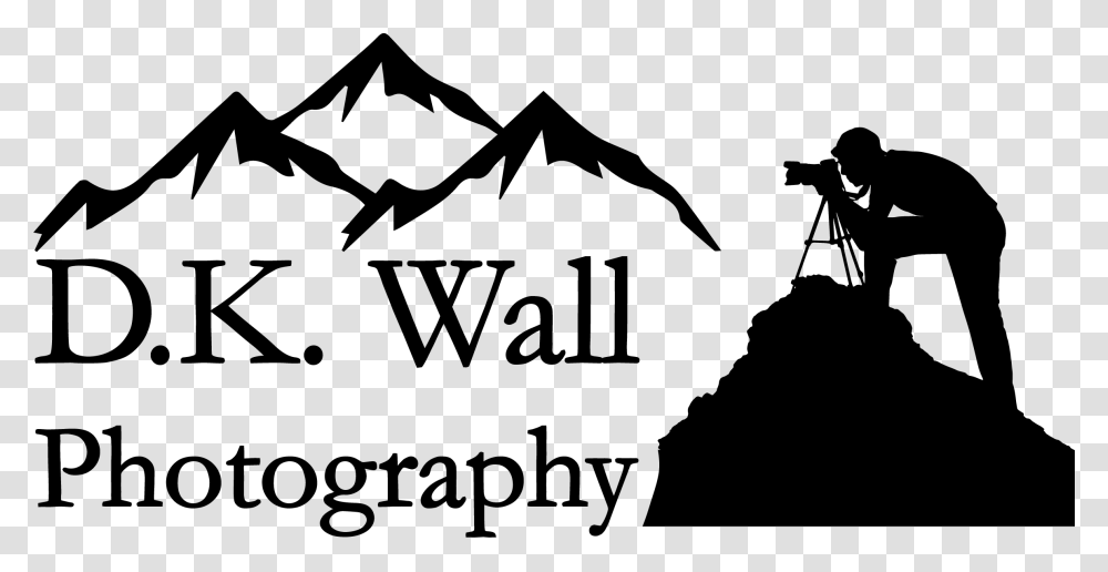Photography Logo Home Wall Photography Name Logo, Person, Stencil Transparent Png