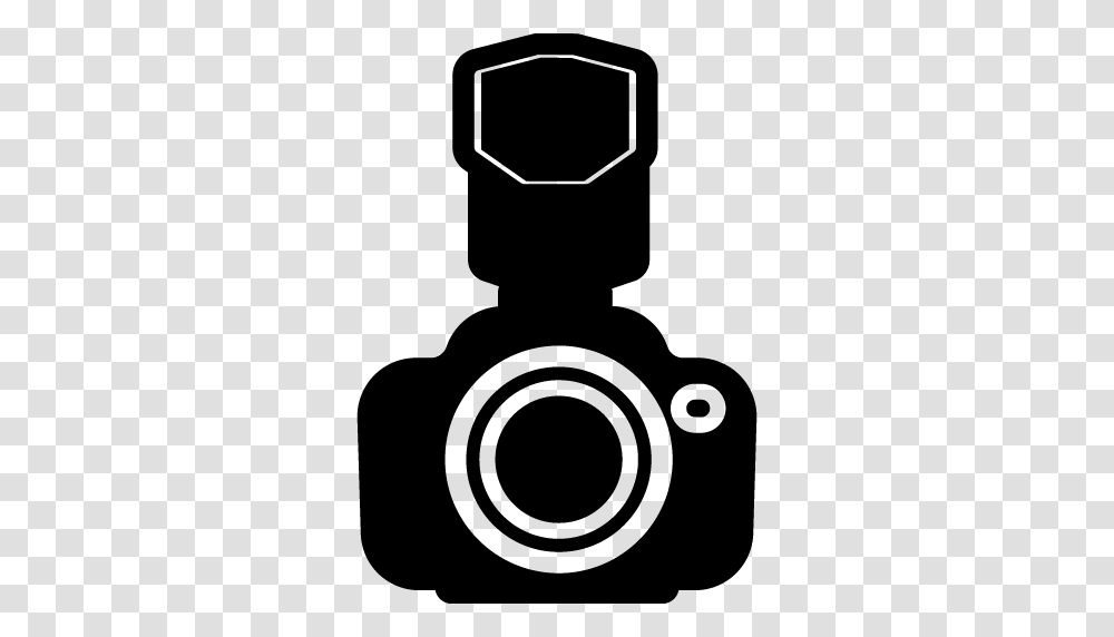 Photography Party Video Black And White Disc Jockey, Camera, Electronics, Stencil, Webcam Transparent Png